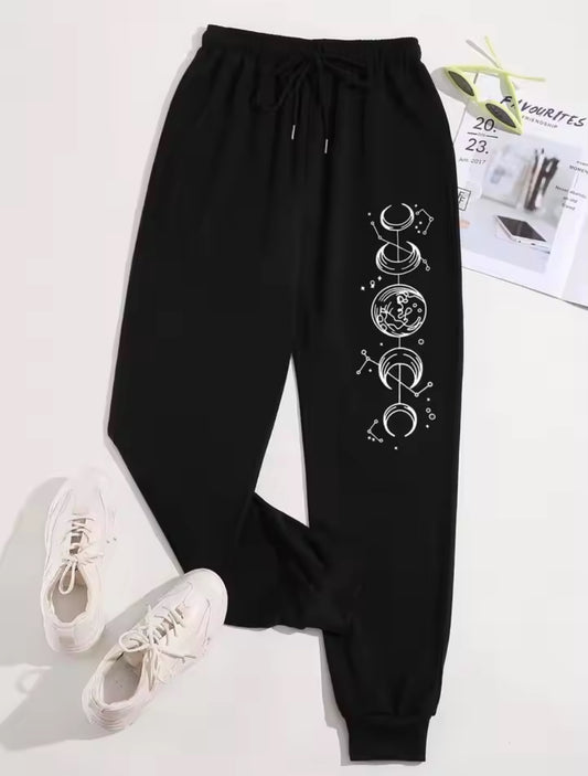 Graphic French Terry Jogger Pants