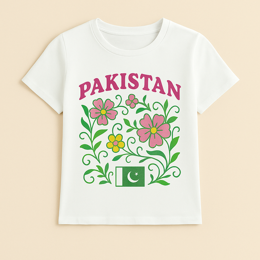 Women’s Pakistan Graphic Art T-Shirt