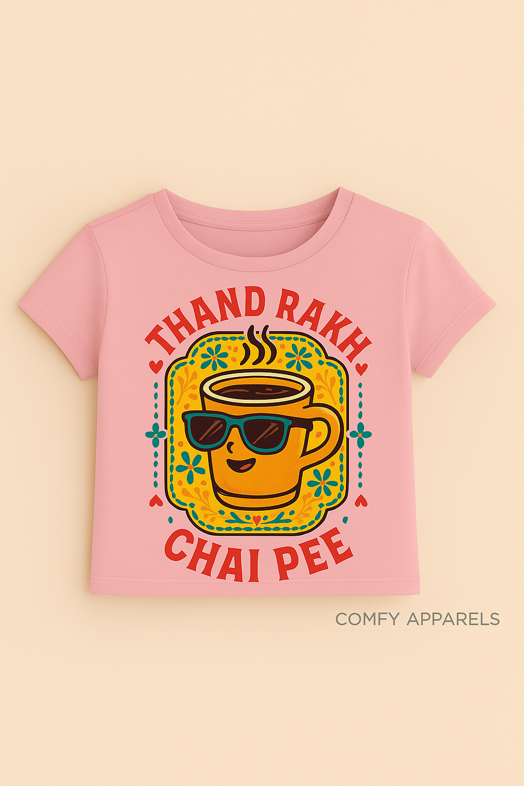 Women’s Graphic Art Crop Top