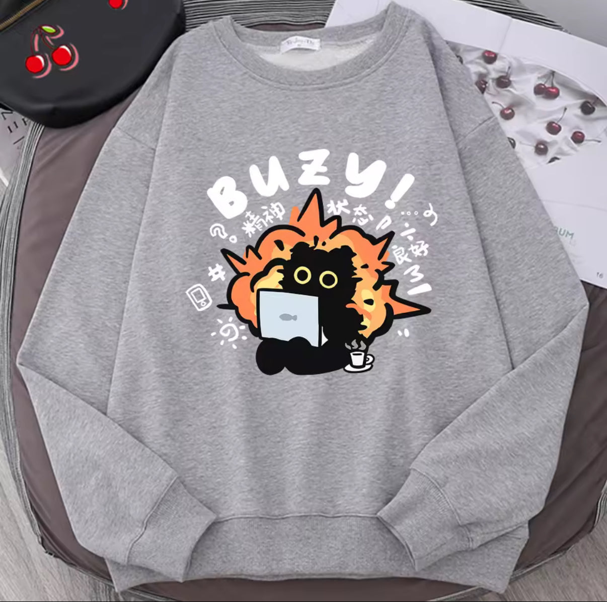 Buzy Fleece Sweatshirt