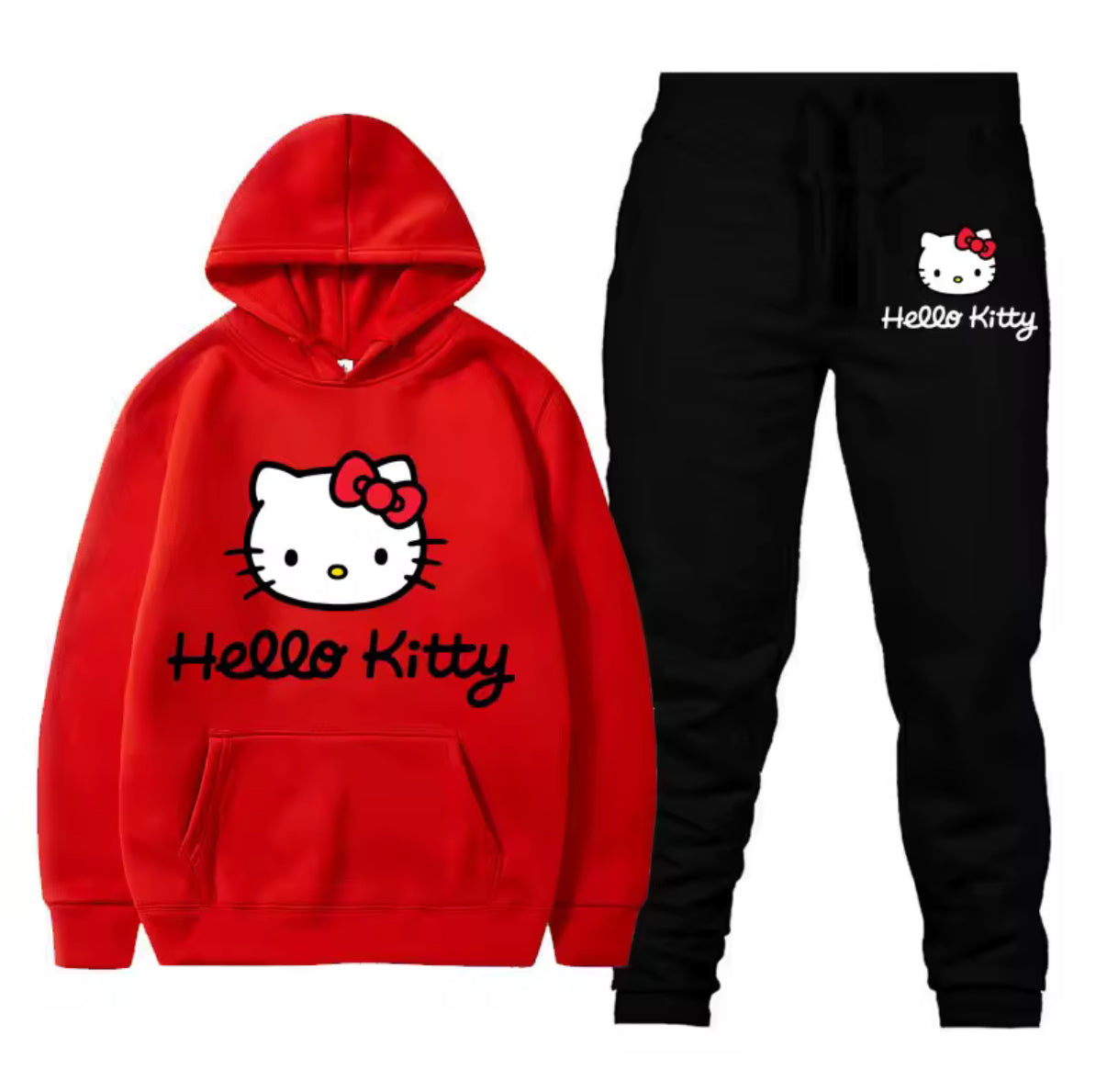 Cute Kitty Cozy Tracksuit