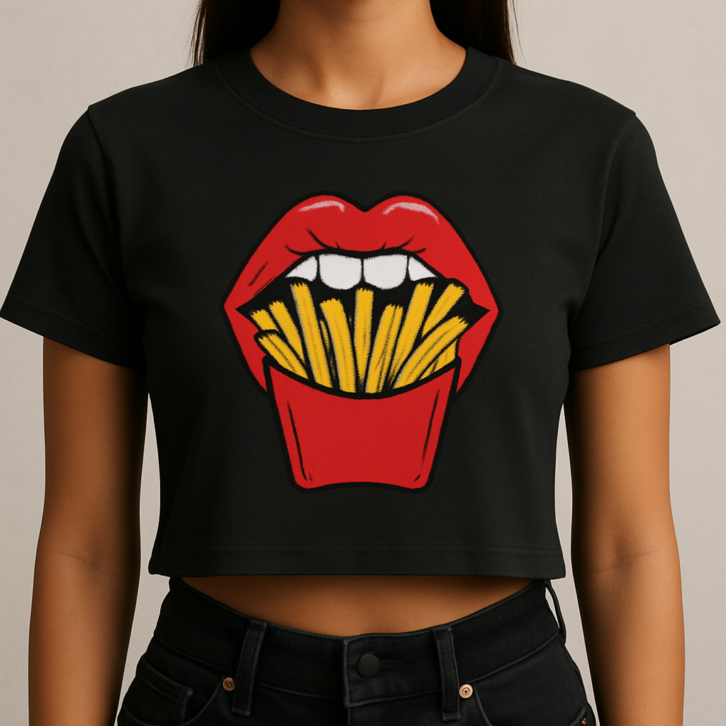 Women’s Graphic Crop Top