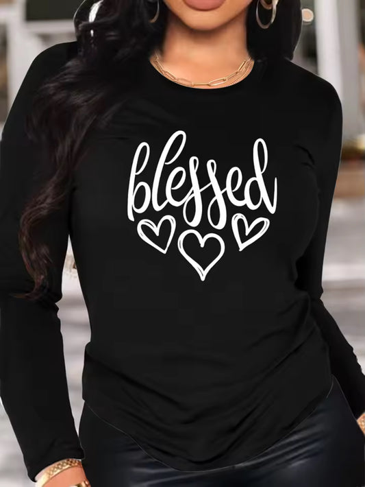 Women’s Blessed Full Sleeves T-Shirt