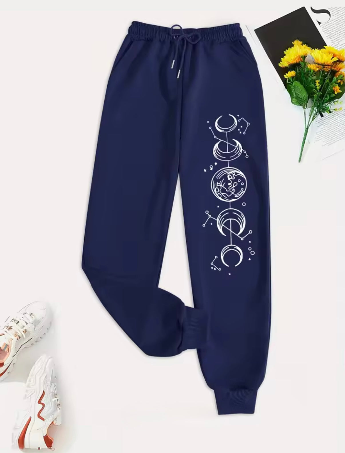 Graphic French Terry Jogger Pants