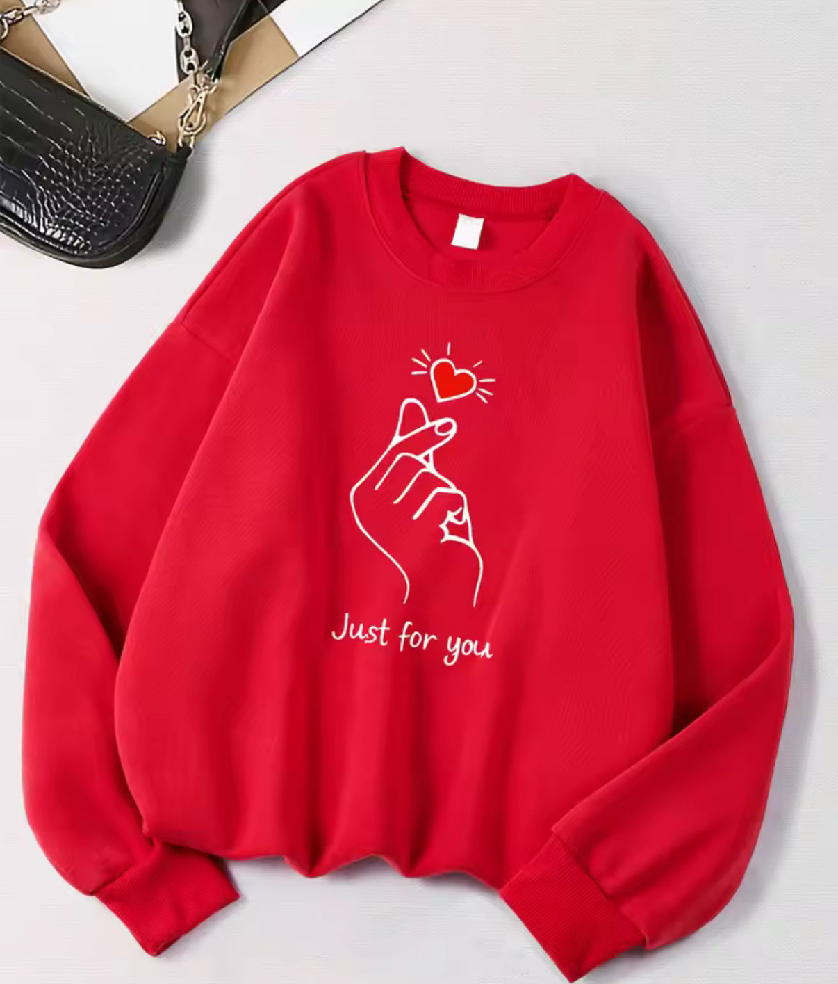Just for you Fleece Sweatshirt