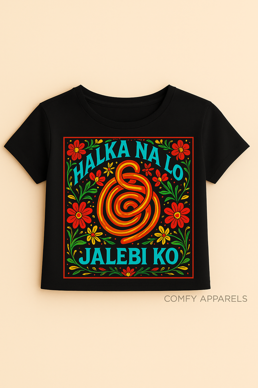 Women’s Jalebi Crop Top