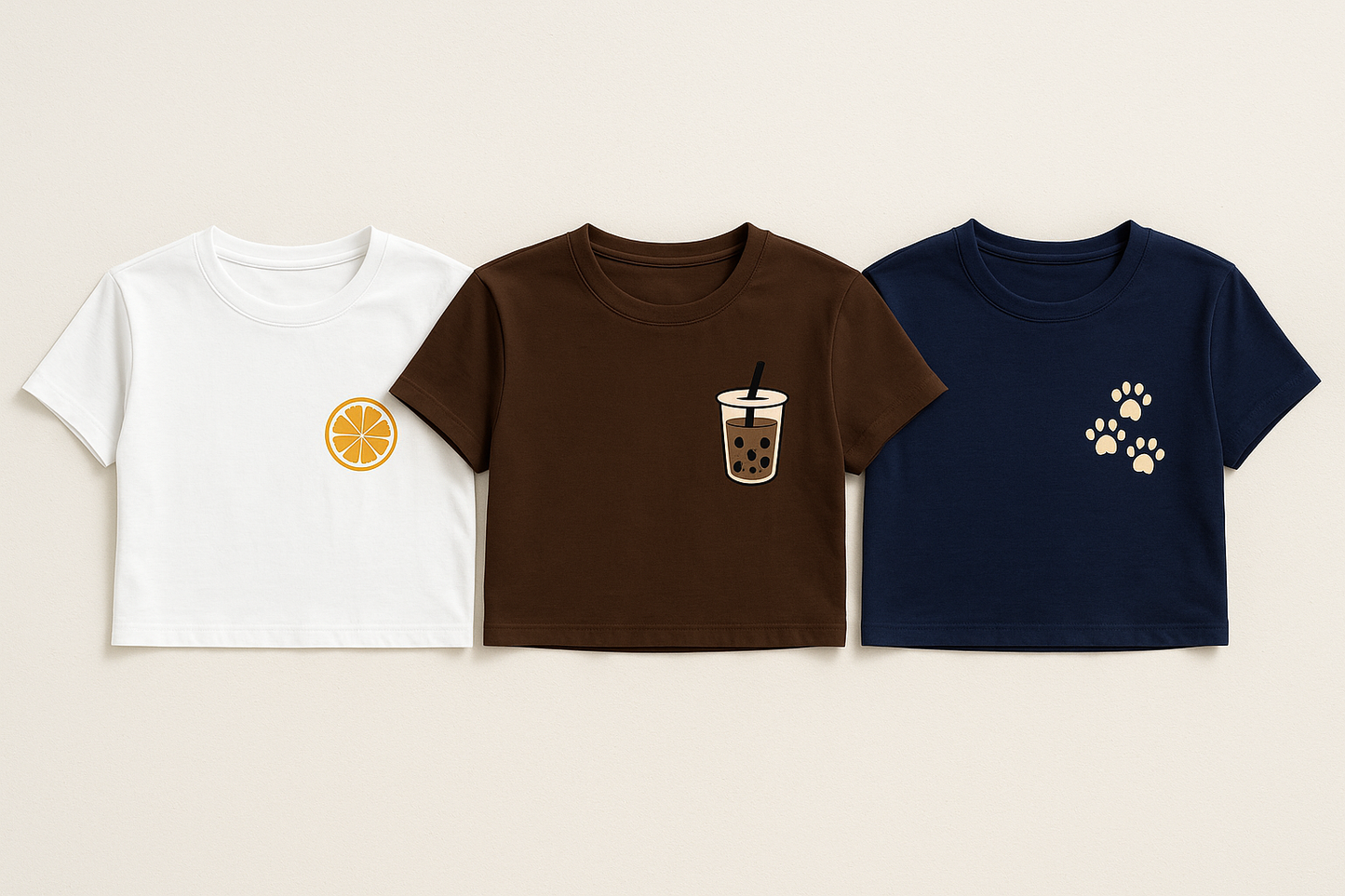 Women’s Pack of 3 Crop Top Bundle