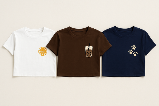 Women’s Pack of 3 Crop Top Bundle