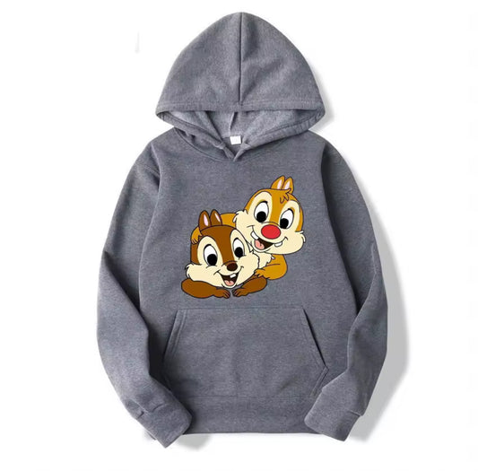 Women’s Cartoon Graphic Fleece Hoodie