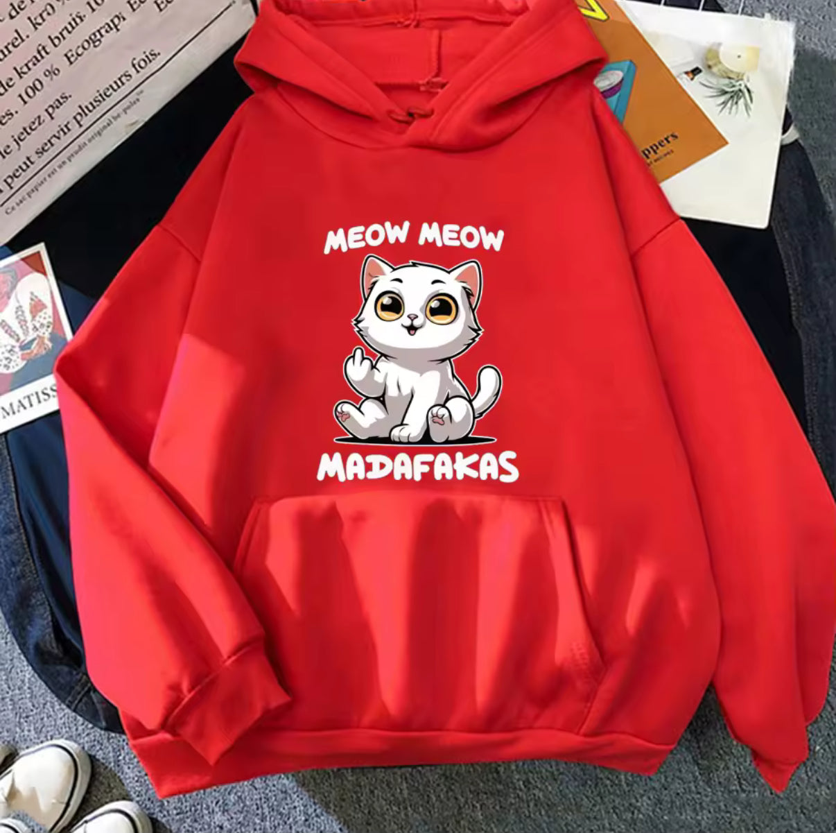 Meow Meow Hoodie