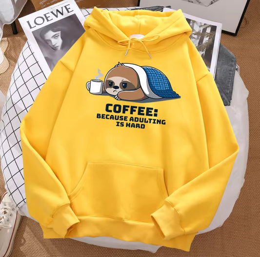 Coffee Pullover Hoodie