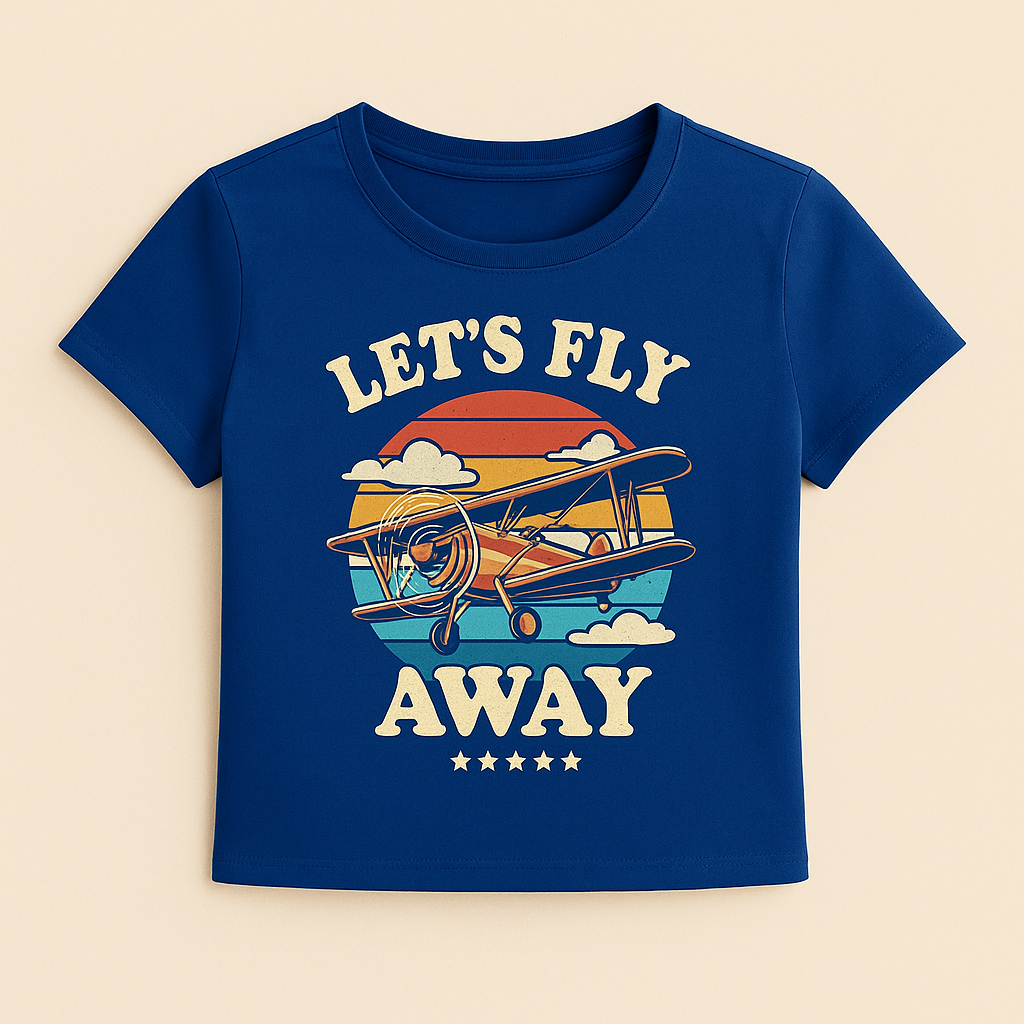 Women’s Let’s Fly Away Crop Top