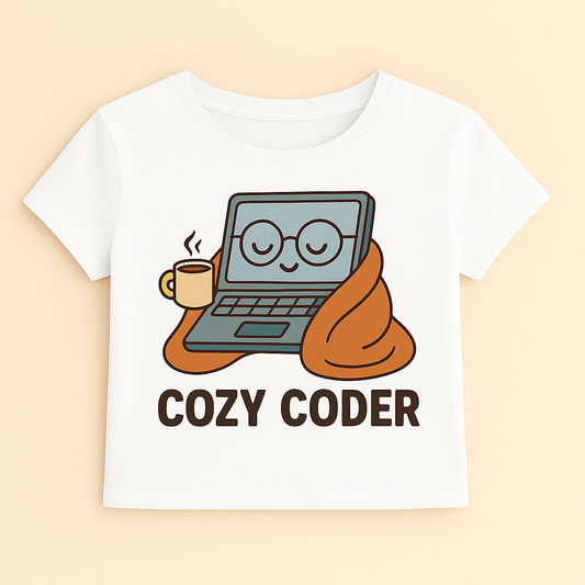 Women’s Cozy Coder Crop Top