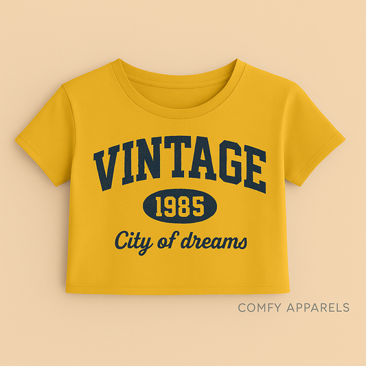 Women’s Vintage Crop Top