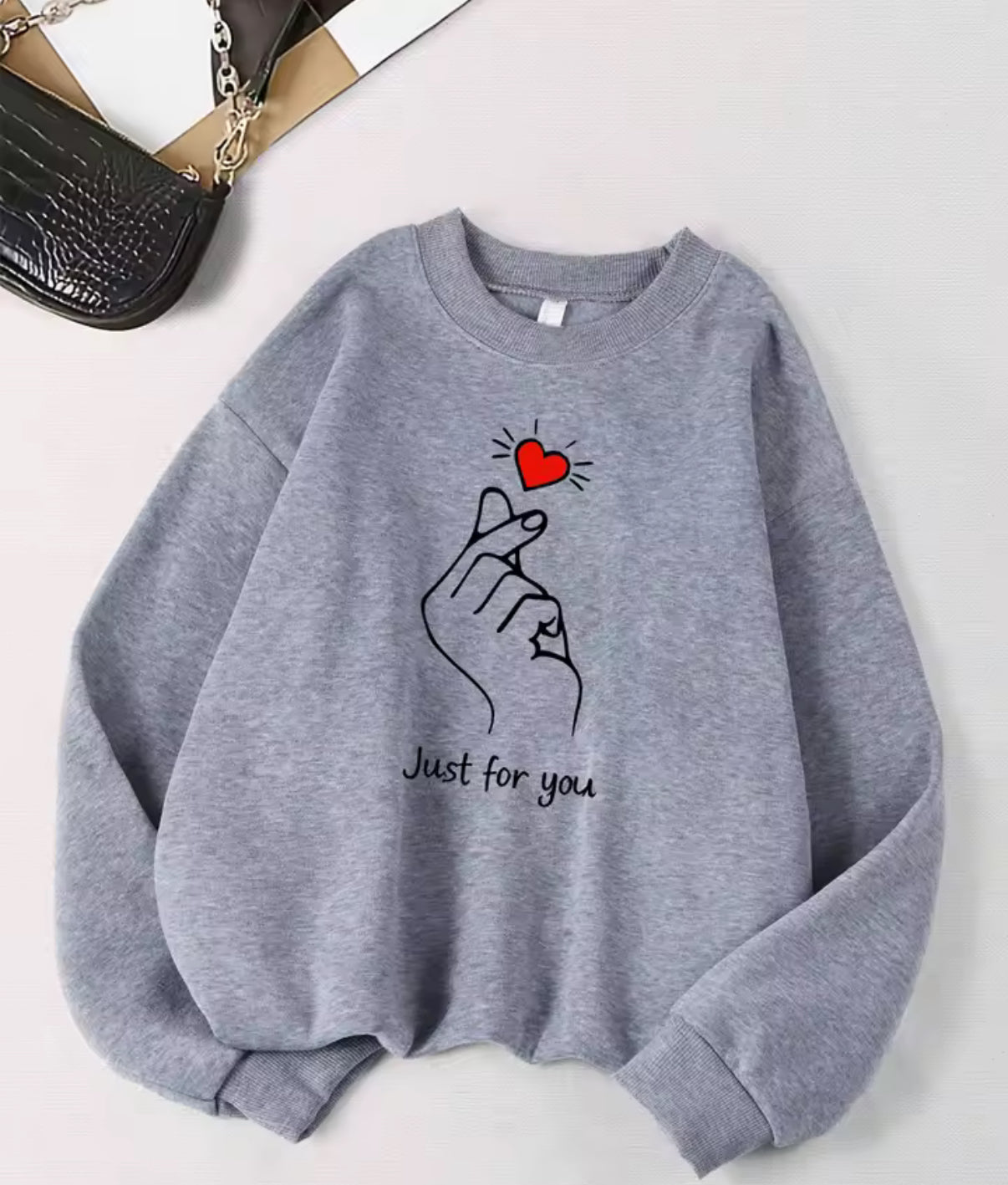 Just for you Fleece Sweatshirt