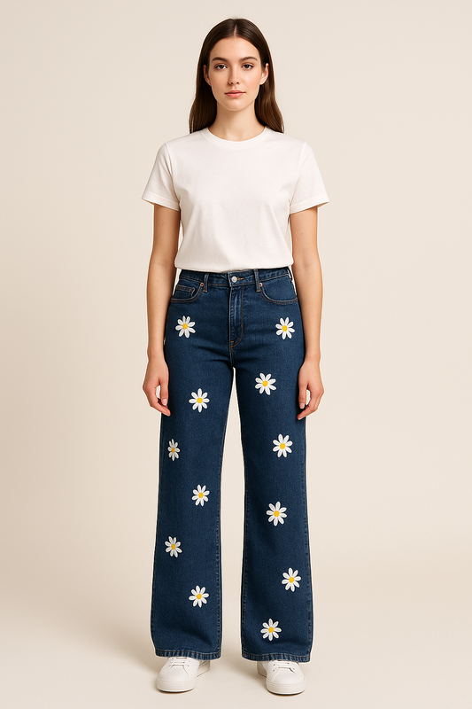 Daisy Wide Leg Jeans