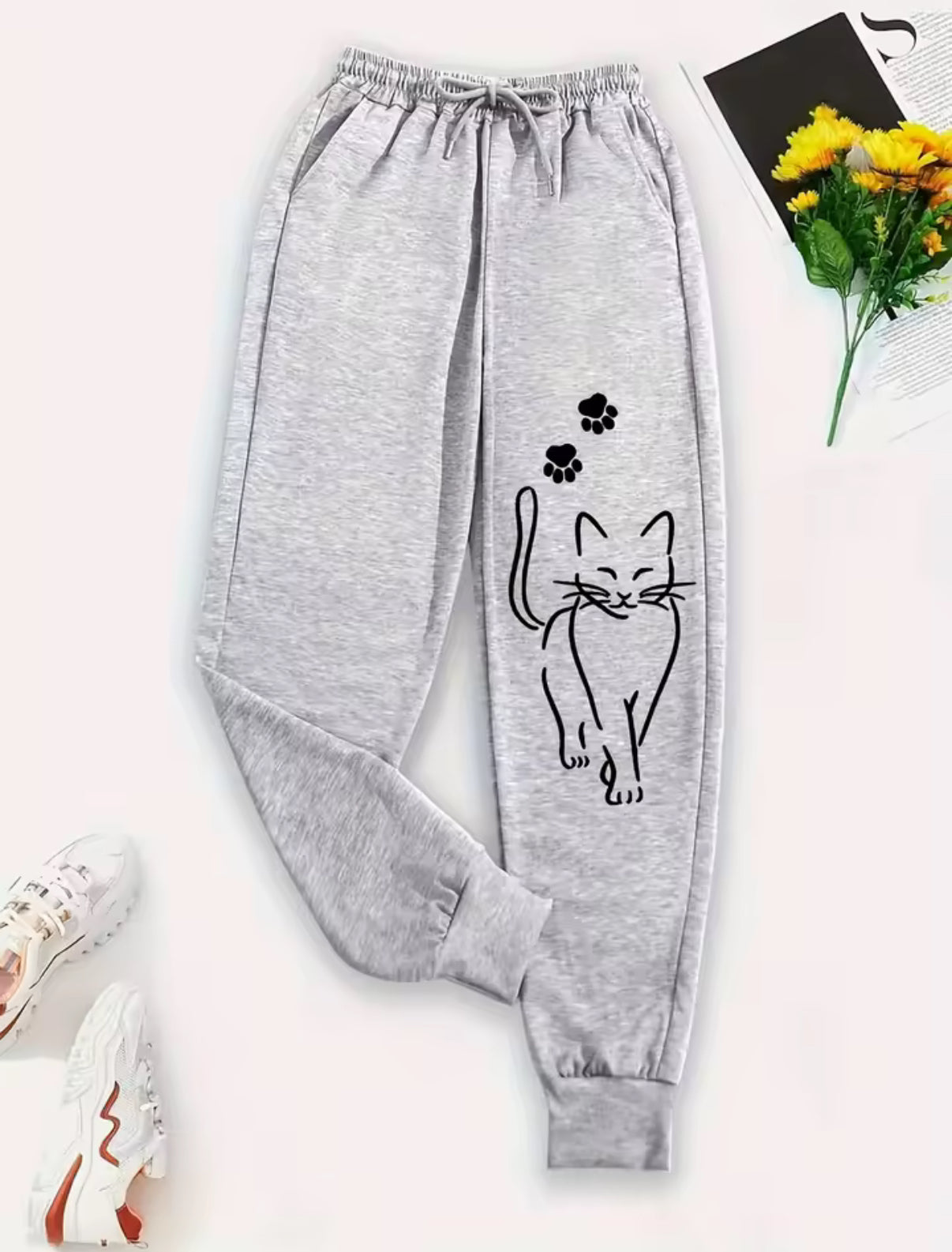 Cat French Terry Jogger Pants