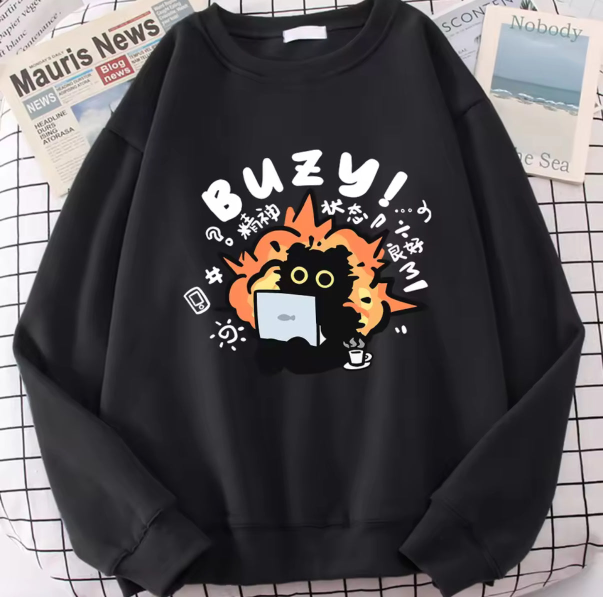 Buzy Fleece Sweatshirt