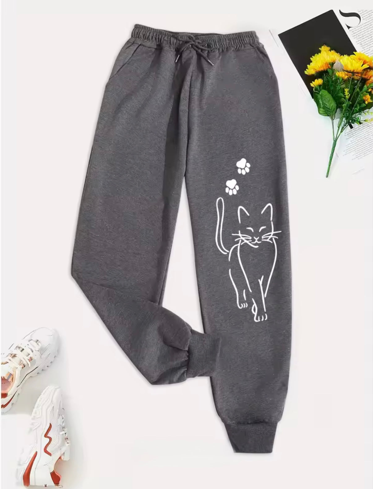 Cat French Terry Jogger Pants