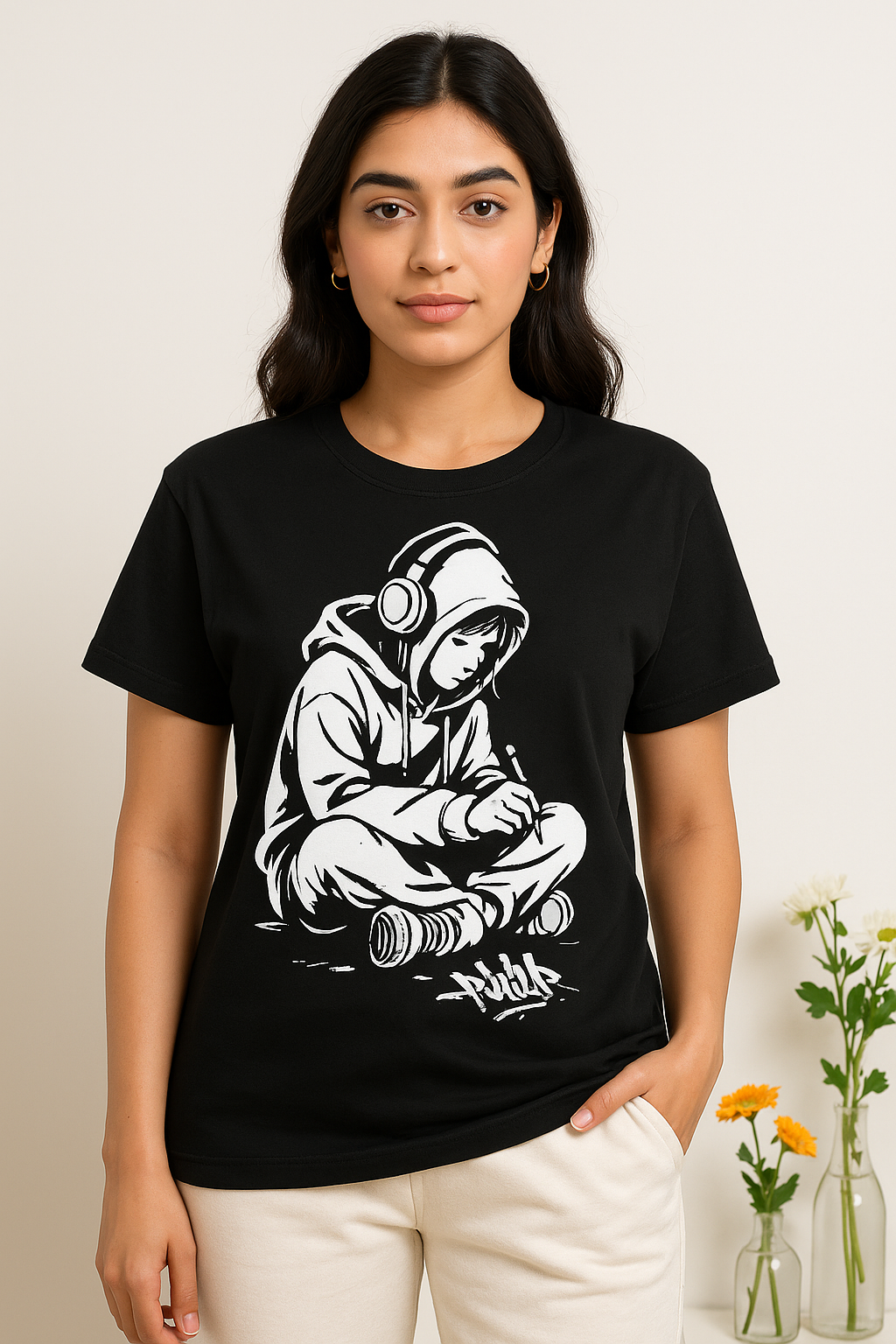 Graffiti Sketch Art T-Shirt