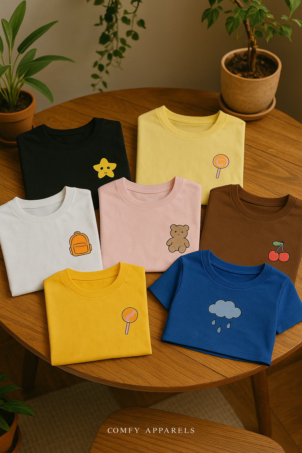 Women's Pack of 7 Crop Top Bundle