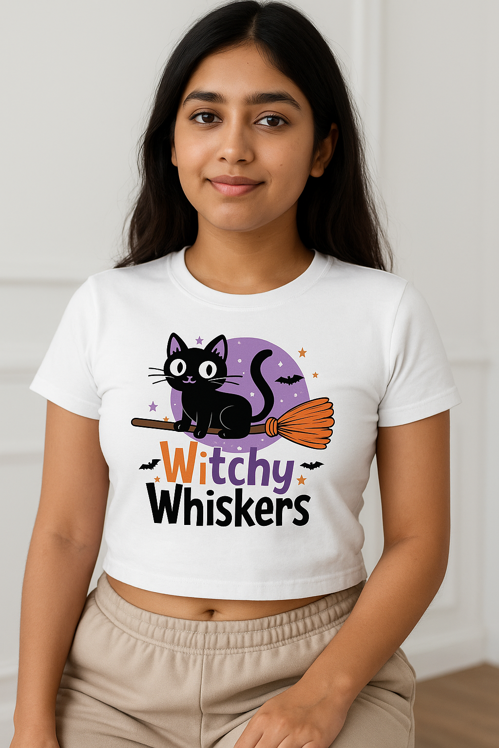 Women's Graphic Crop Top