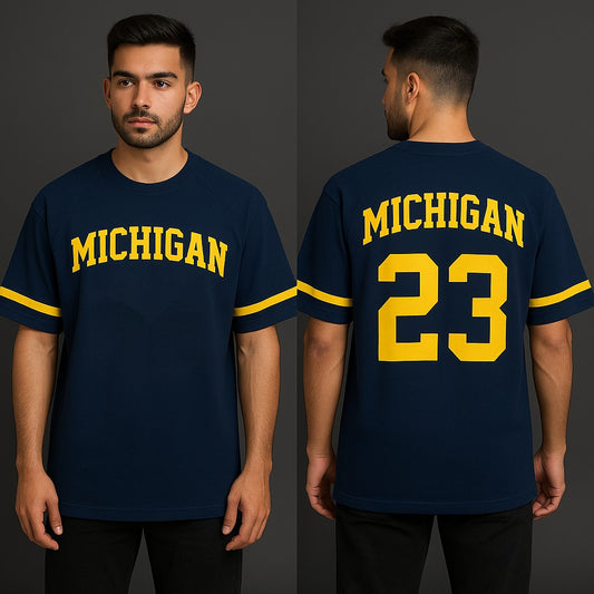 Men's Graphic Striped T-Shirt