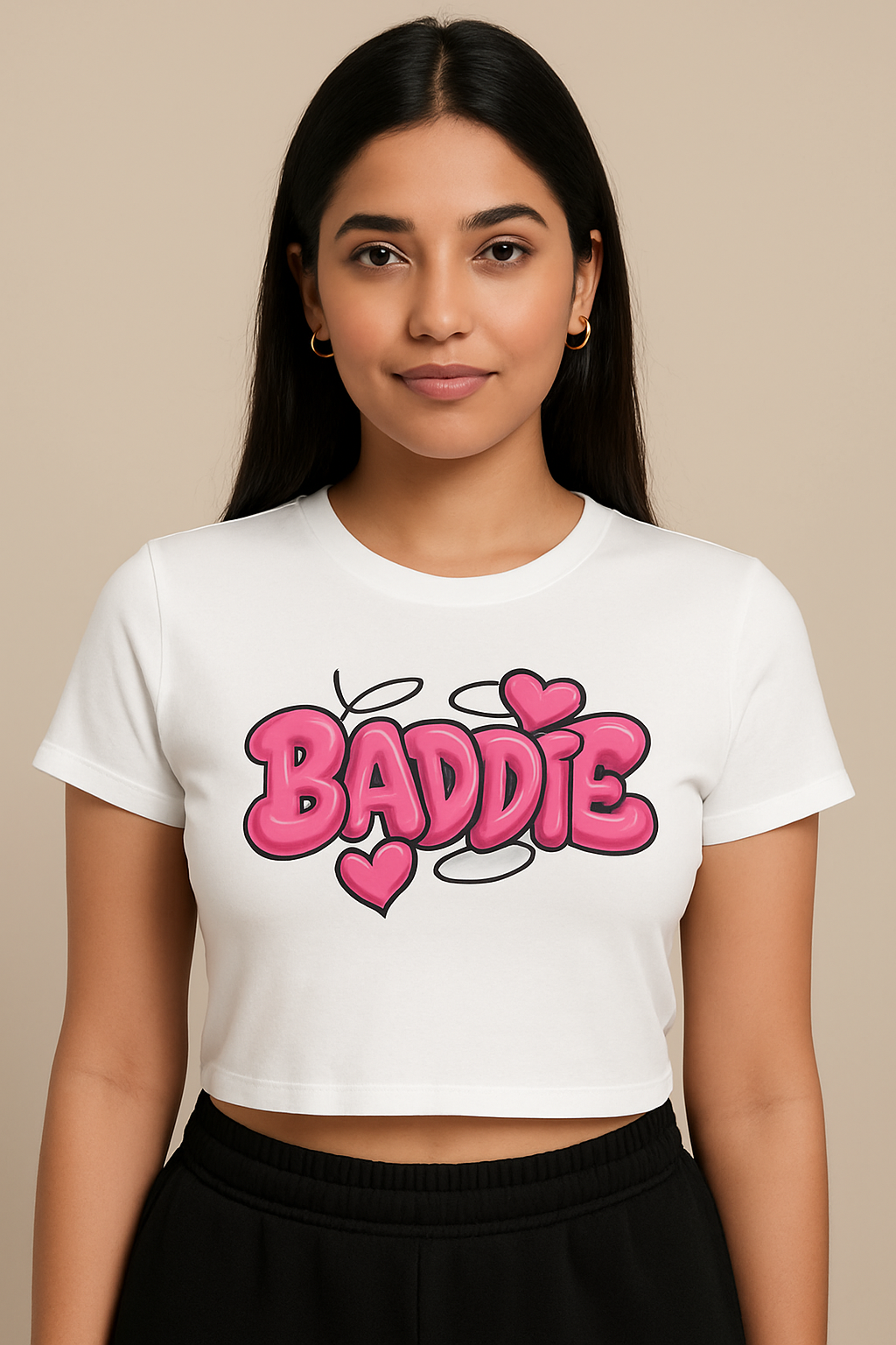 Women's Graphic Crop Top