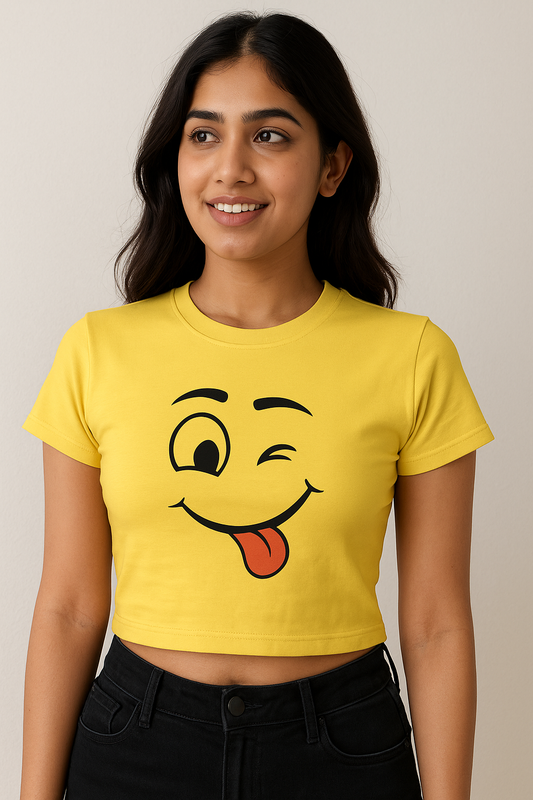 Women's Graphic Crop Top