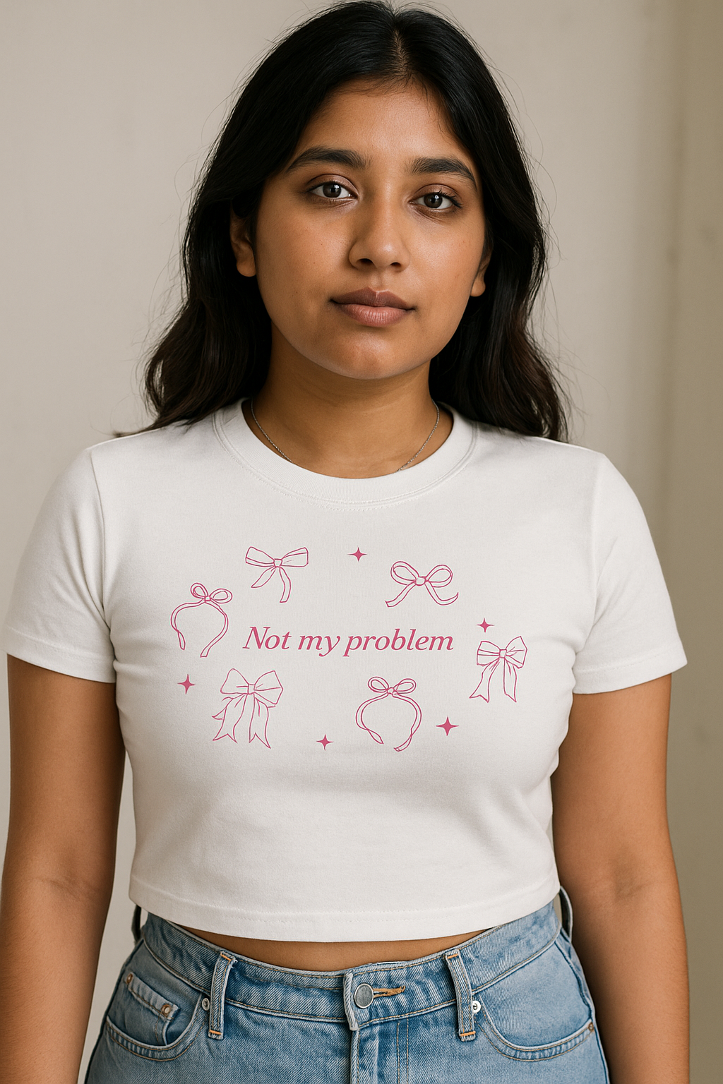 Women's Graphic Crop Top