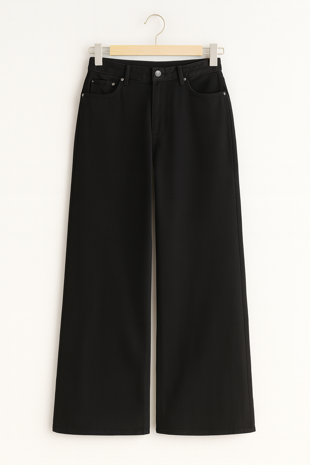Black Wide Leg Jeans