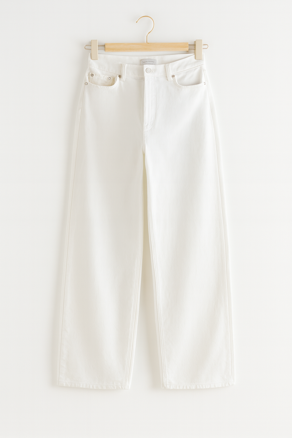 White Wide Leg Jeans