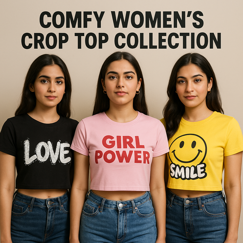 Cute and Comfy Crop Tops