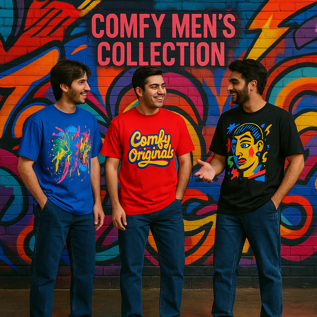 Men’s T-Shirts – Bold & Everyday Cool