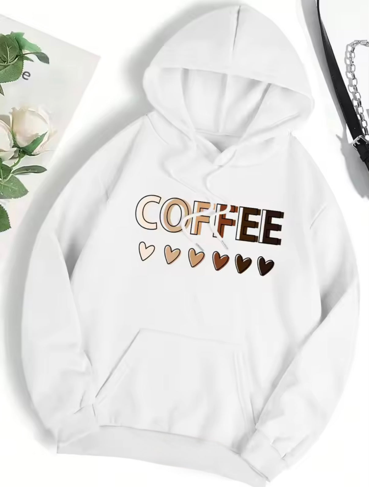 Coffee Hearts Hoodie