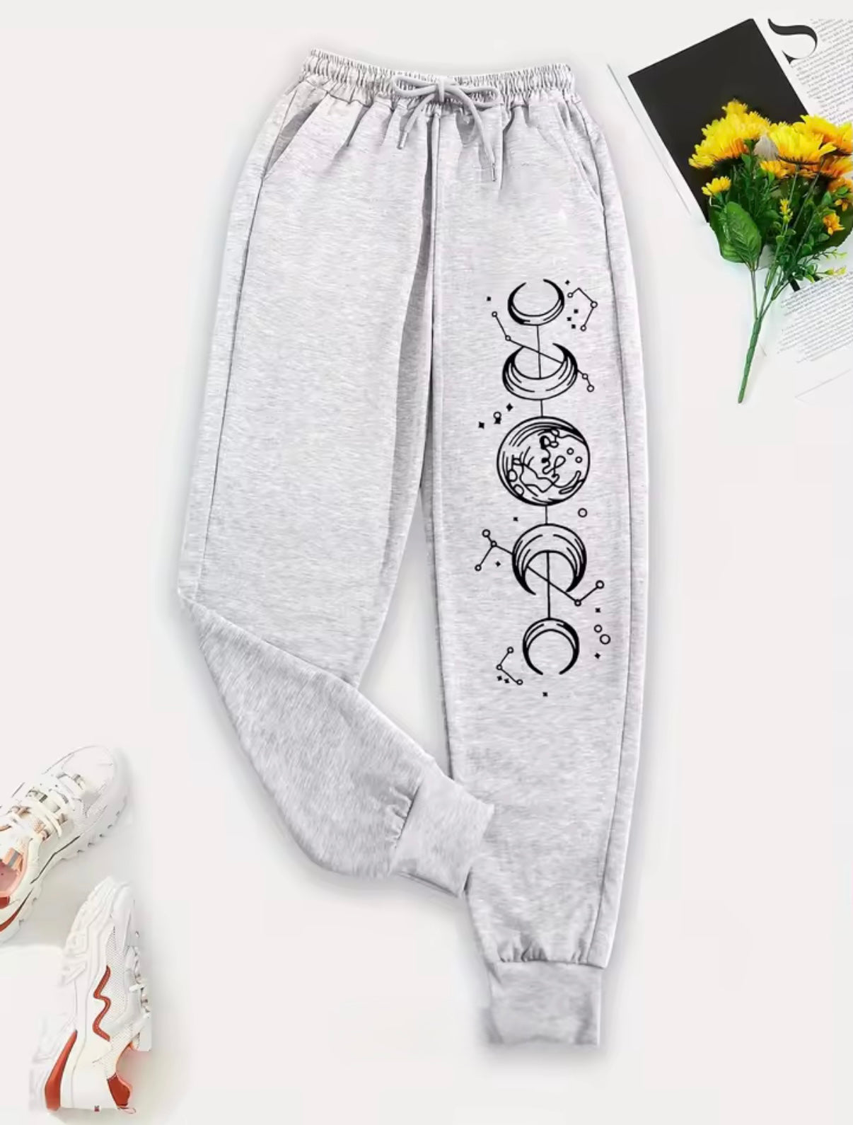 Graphic French Terry Jogger Pants