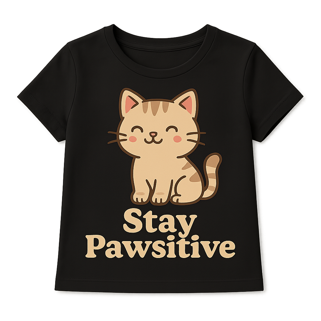 Stay Pawsitive - Women's Graphic Tee