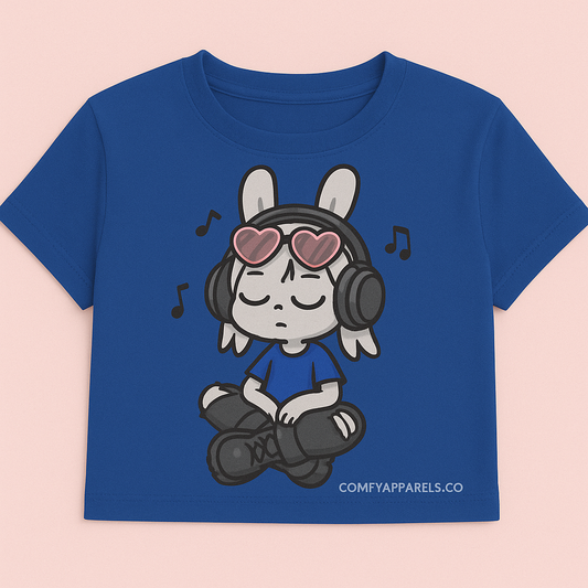 Women’s Comfy Characters Crop Top