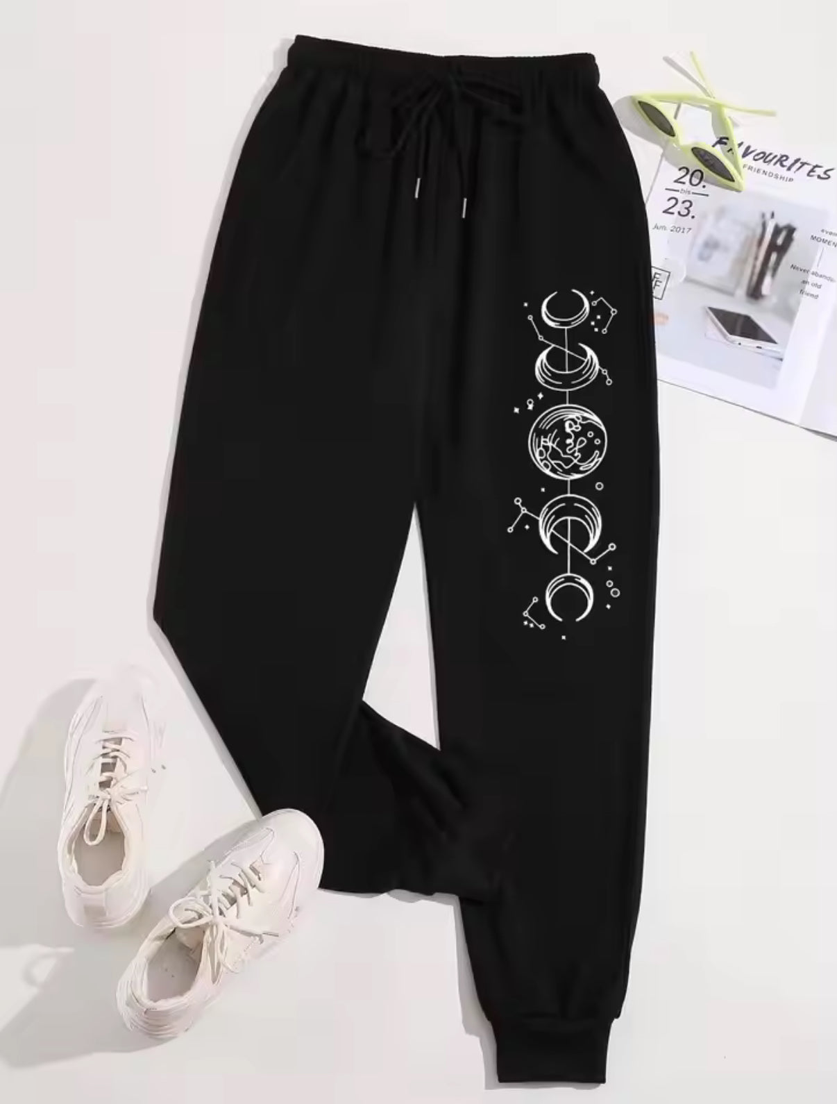 Graphic French Terry Jogger Pants