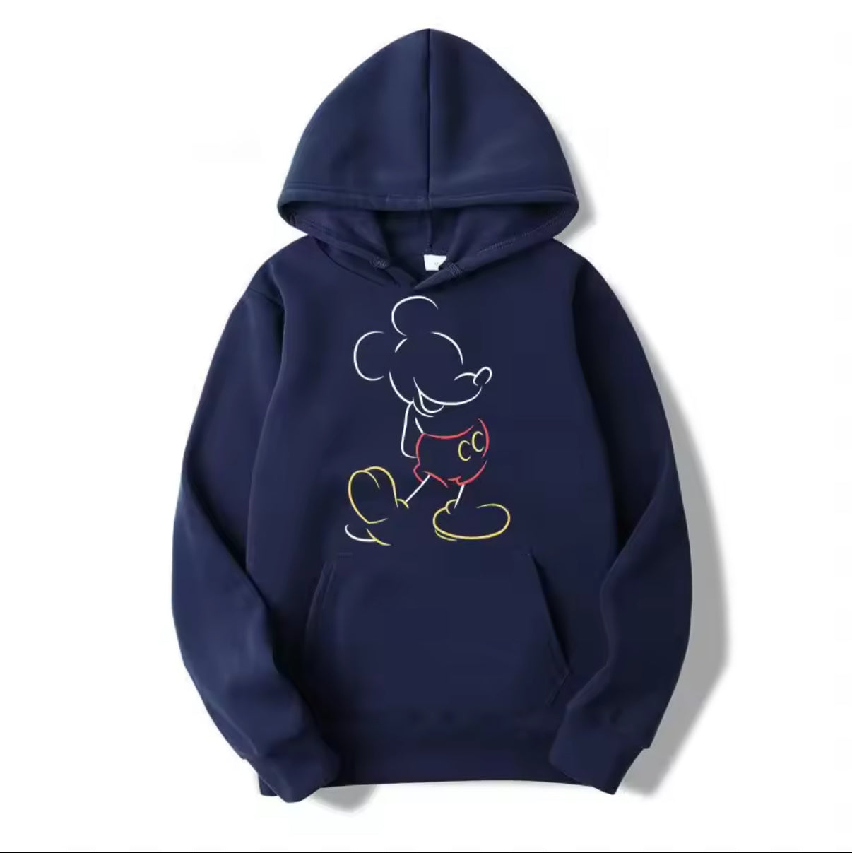 Cute Outline Fleece Hoodie