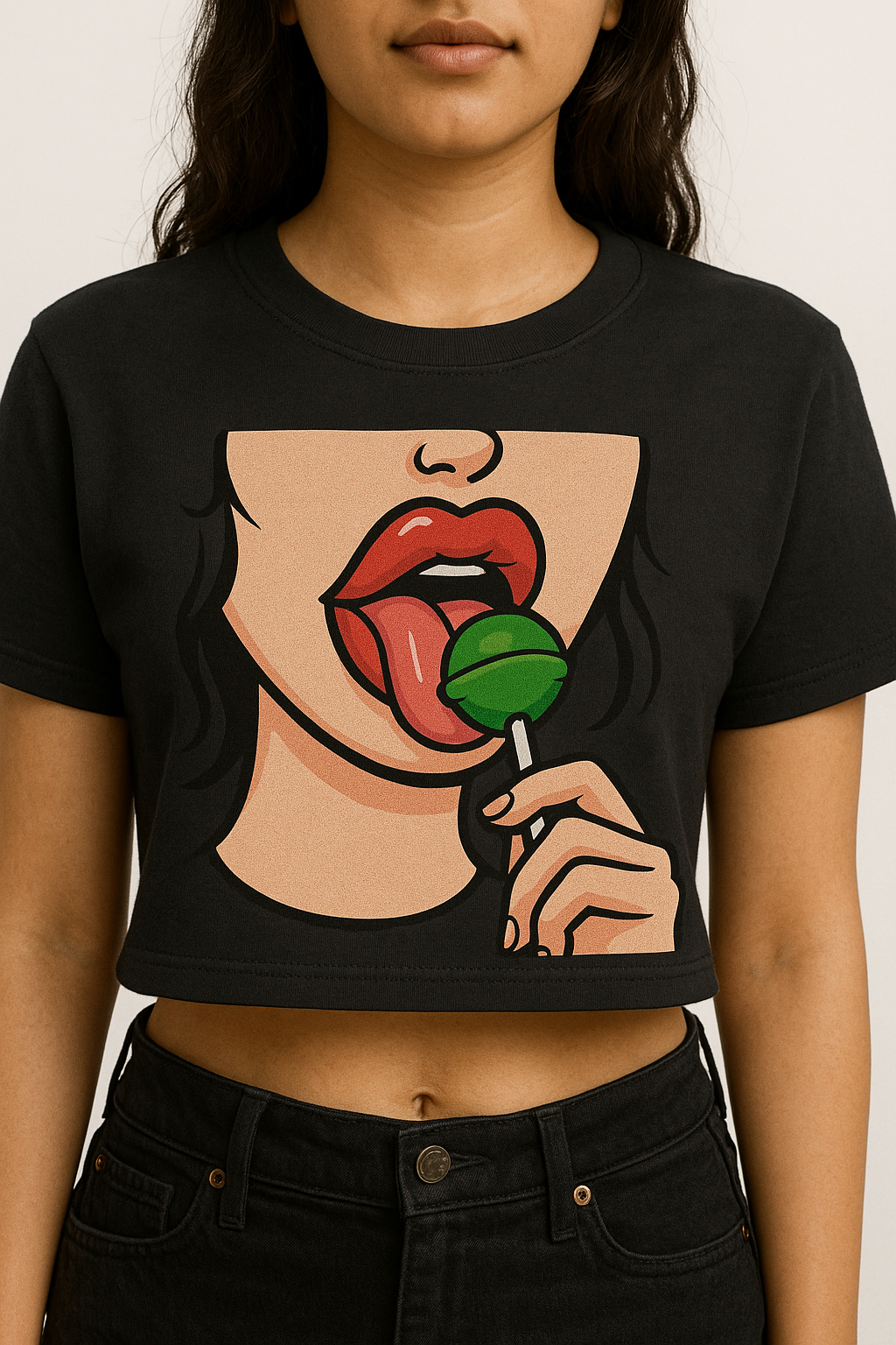 Women’s Graphic Crop Top