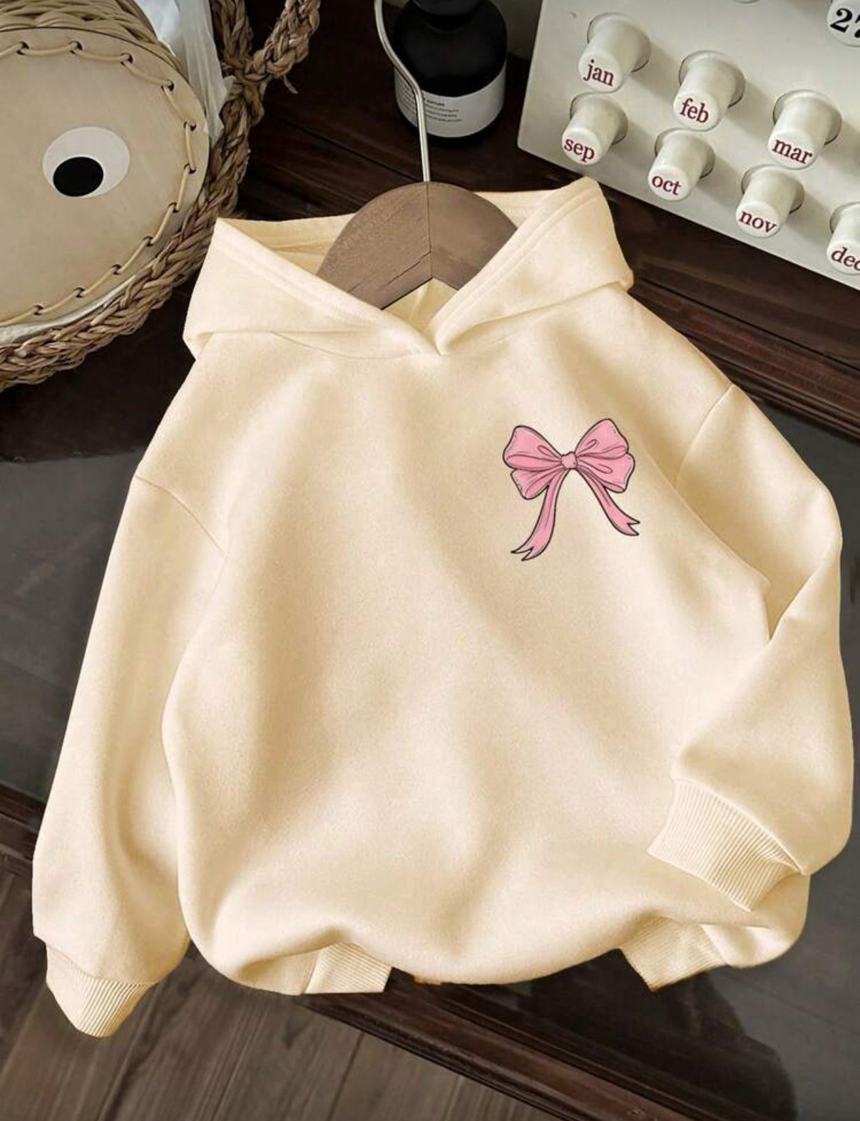 Bow Fleece Hoodie