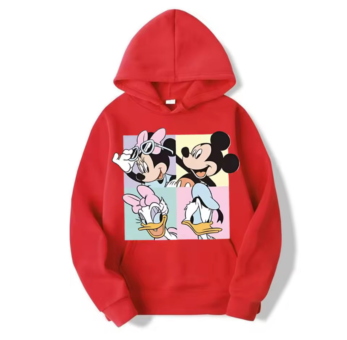 Women’s Graphic Cartoon Fleece Hoodie