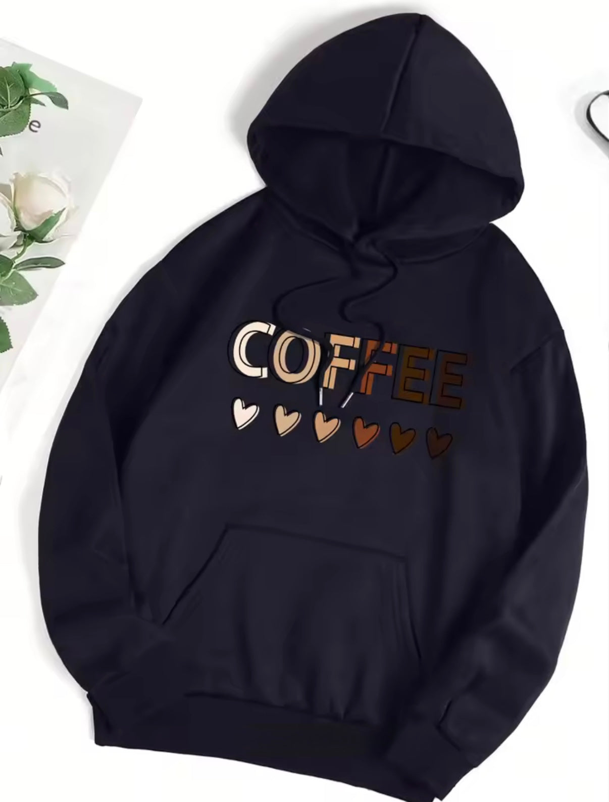 Coffee Hearts Hoodie