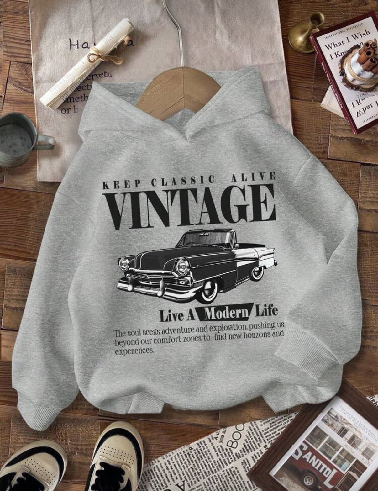 Vintage Fleece Hoodie