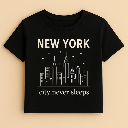 Women’s New York Crop Top