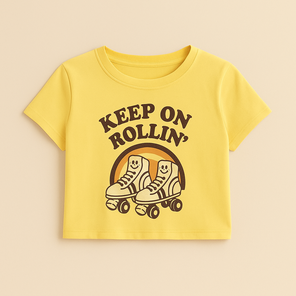 Women’s Keep on Rollin’ Crop Top