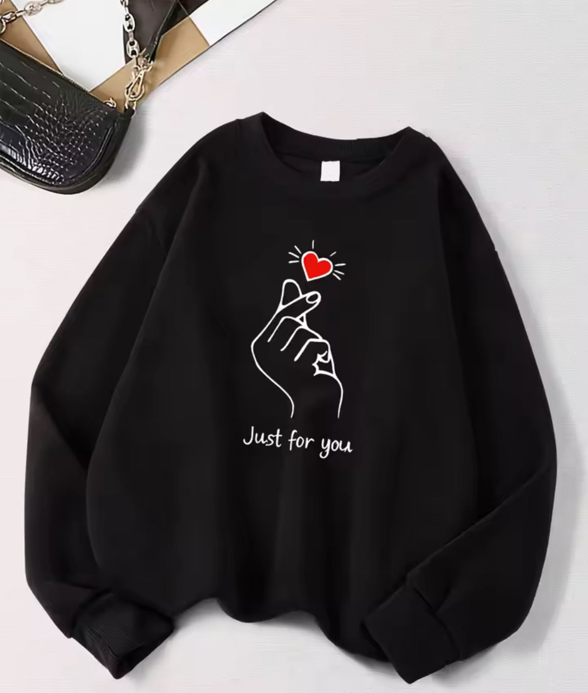 Just for you Fleece Sweatshirt