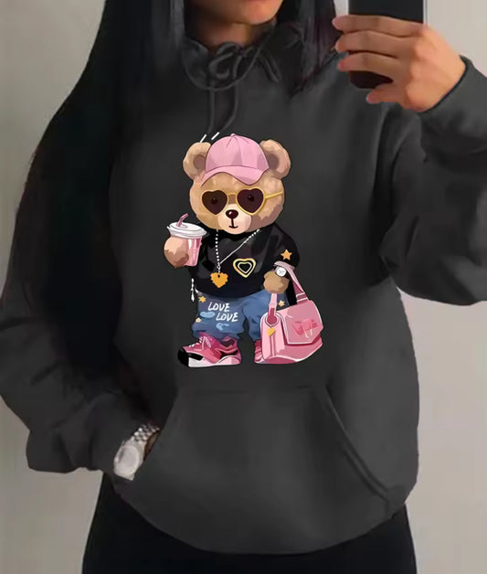 Bear Fleece Hoodie