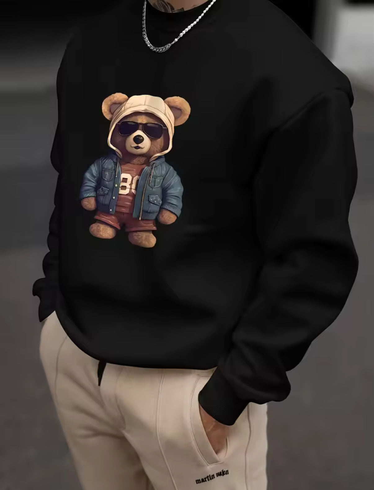 Bear Fleece Sweatshirt